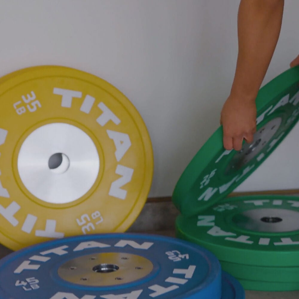 Scratch and Dent, 35 LB Single Elite Color Bumper Plate - view 9
