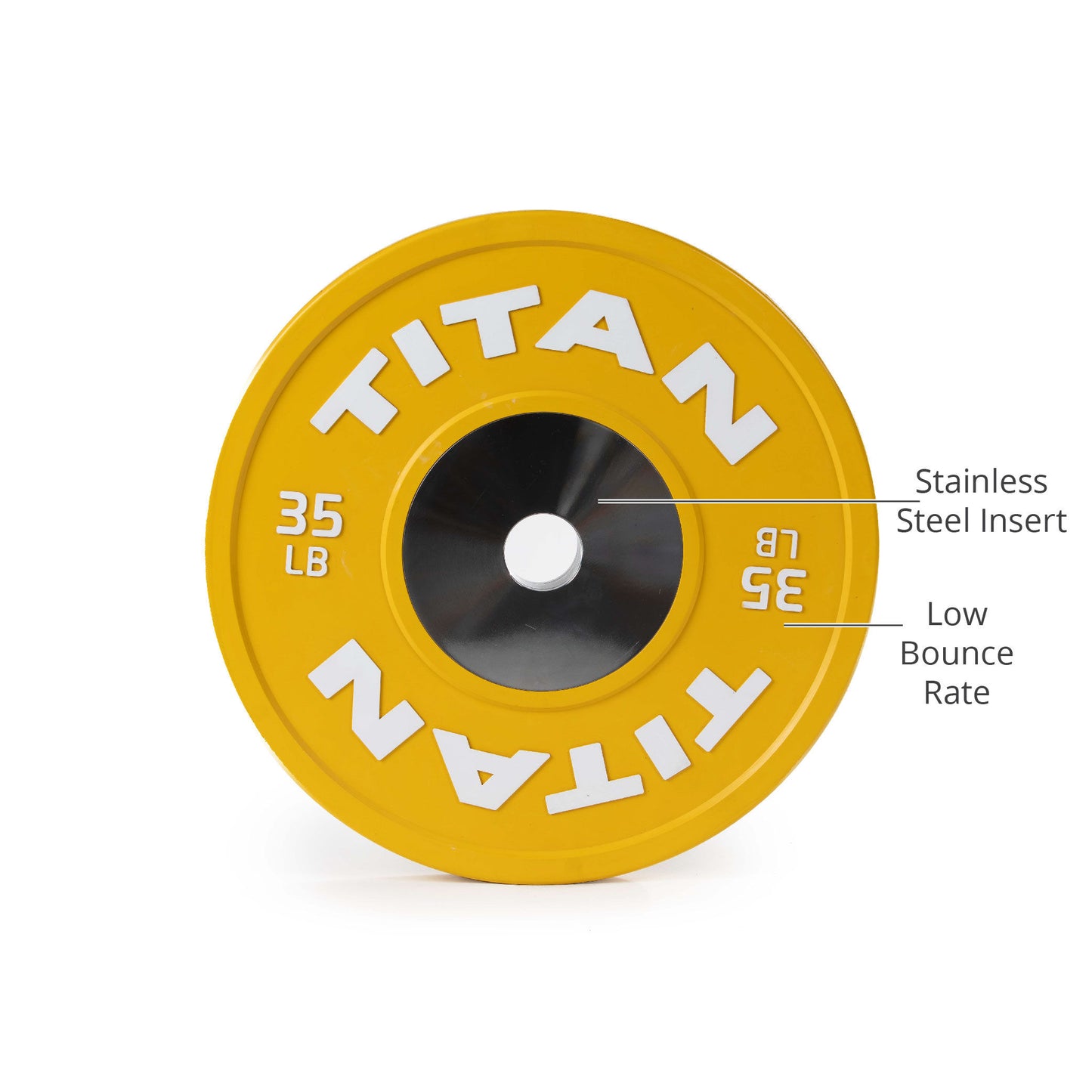 Scratch and Dent, 35 LB Single Elite Color Bumper Plate - view 10