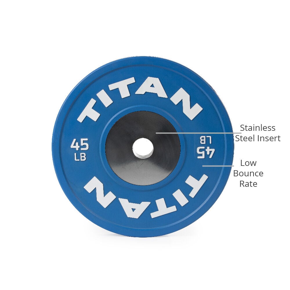 SCRATCH AND DENT - 45 LB Single Elite Color Bumper Plate - FINAL SALE - view 10