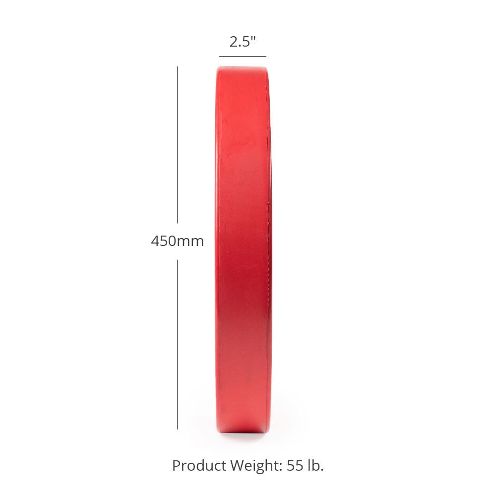 Scratch and Dent, 55 LB Single Elite Color Bumper Plate - view 2