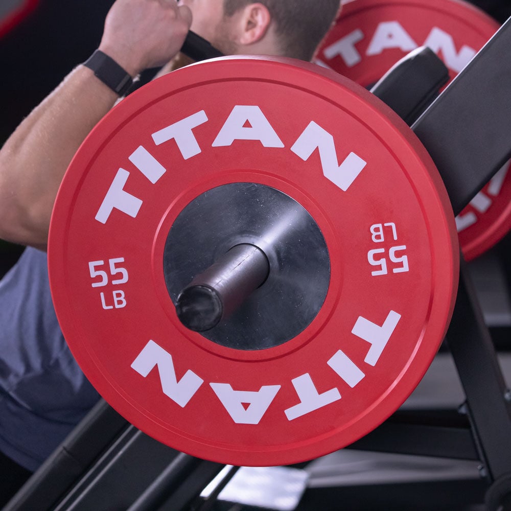 Scratch and Dent, 55 LB Single Elite Color Bumper Plate - view 6