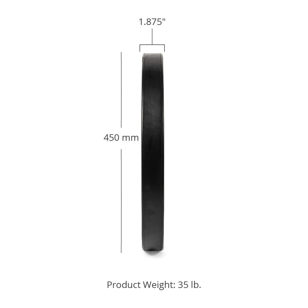 Scratch and Dent - 35 LB Single Elite Bumper Plate - FINAL SALE - view 2