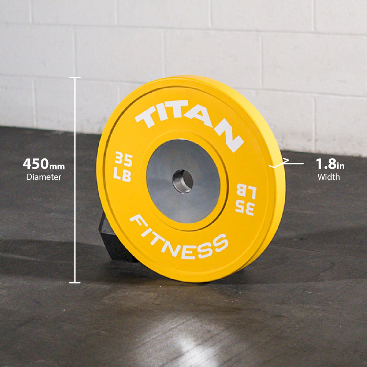 Scratch and Dent - 35 LB Single Elite Color Bumper Plate - FINAL SALE - view 2