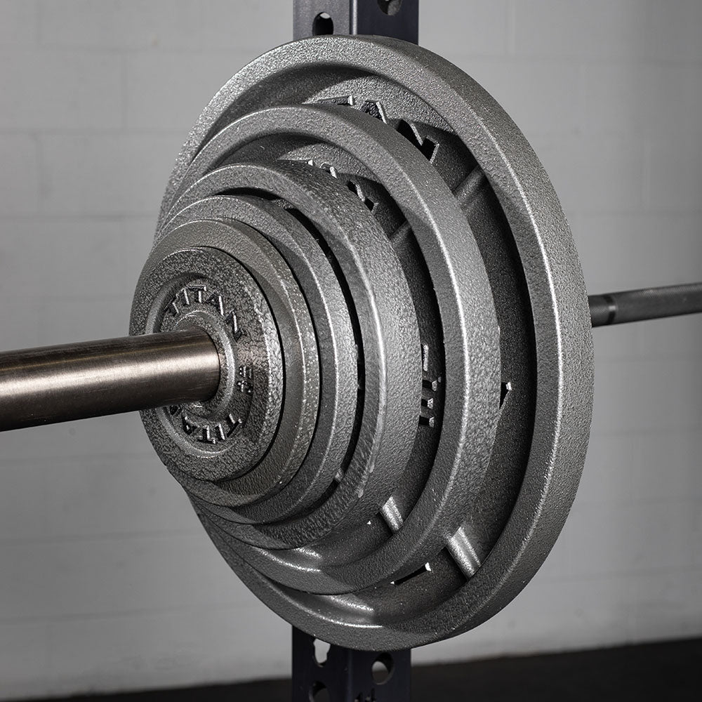 5 LB Cast Iron Olympic Plates - Pair