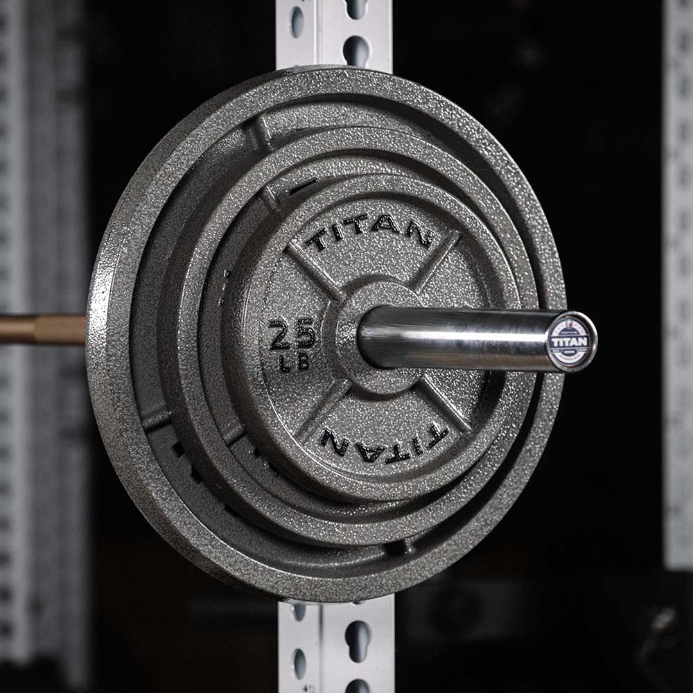 25 LB Cast Iron Olympic Plates - Pair - view 7
