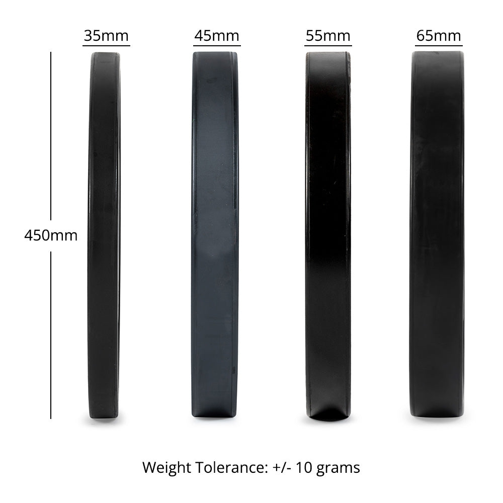 140 KG Set Elite Bumper Plates - view 7