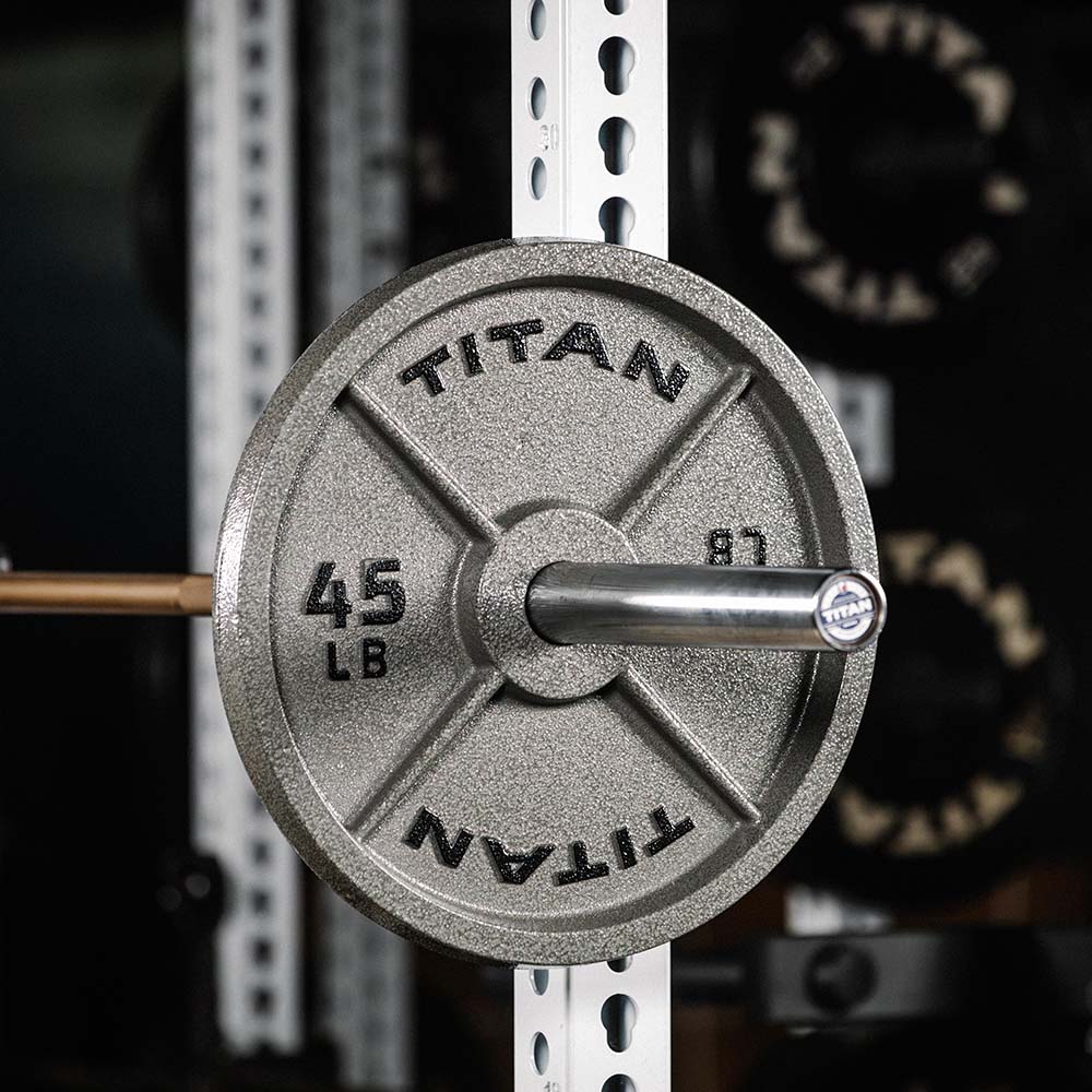 245 LB Cast Iron Olympic Plate Set