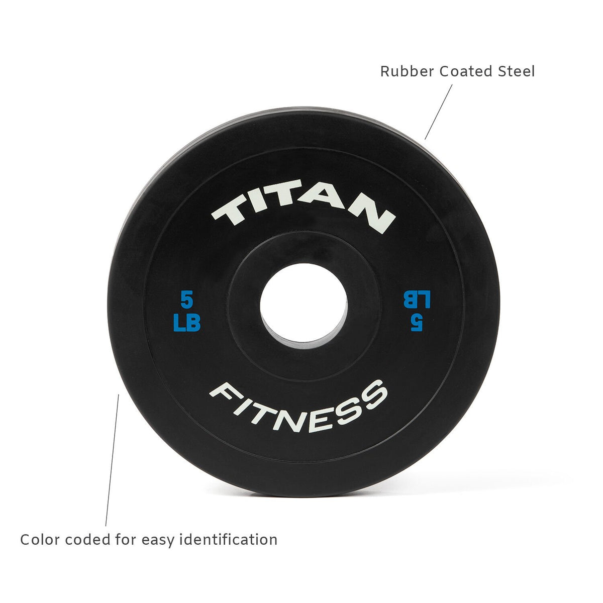 Scratch and Dent - 5 LB Pair Change Plates - FINAL SALE - view 3