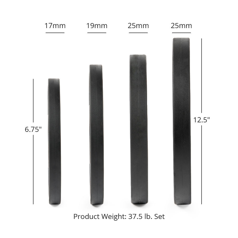 37.5 LB Set Black Change Plates - view 4