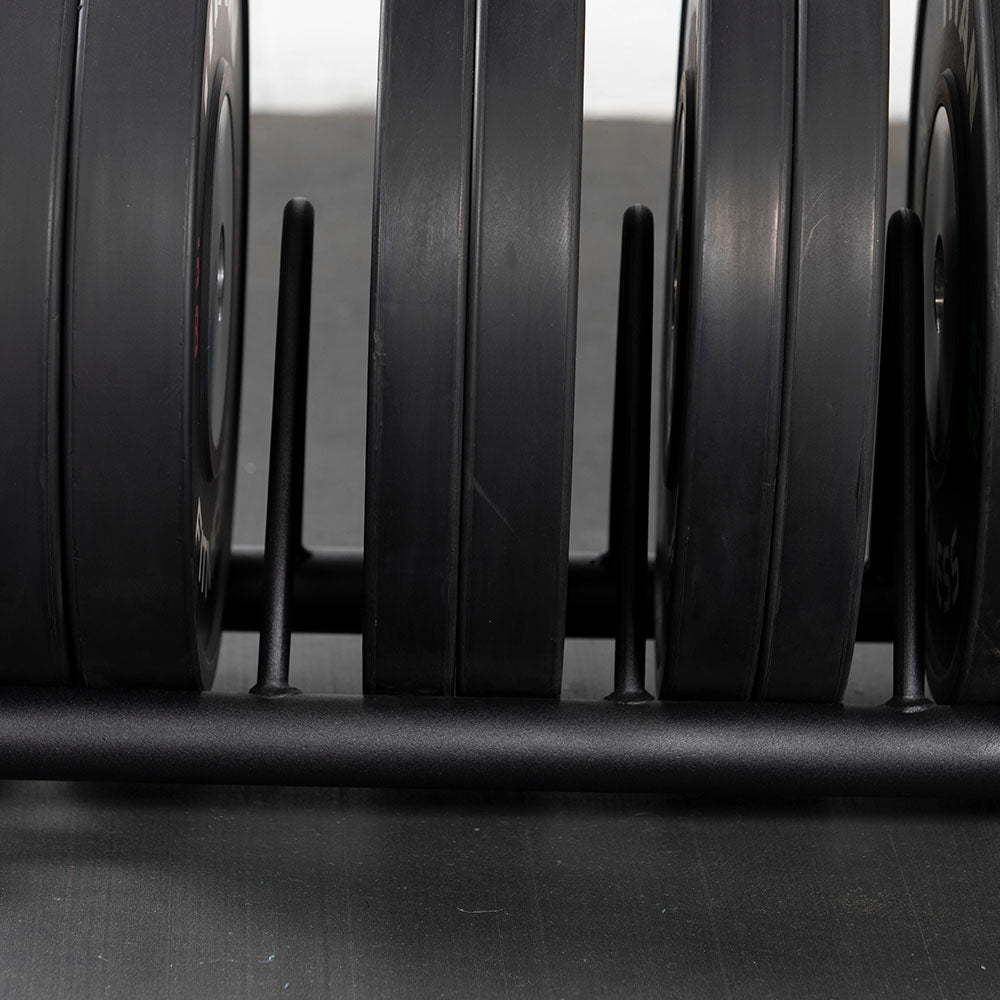 Horizontal Weight Plate Storage With Wheels - view 4