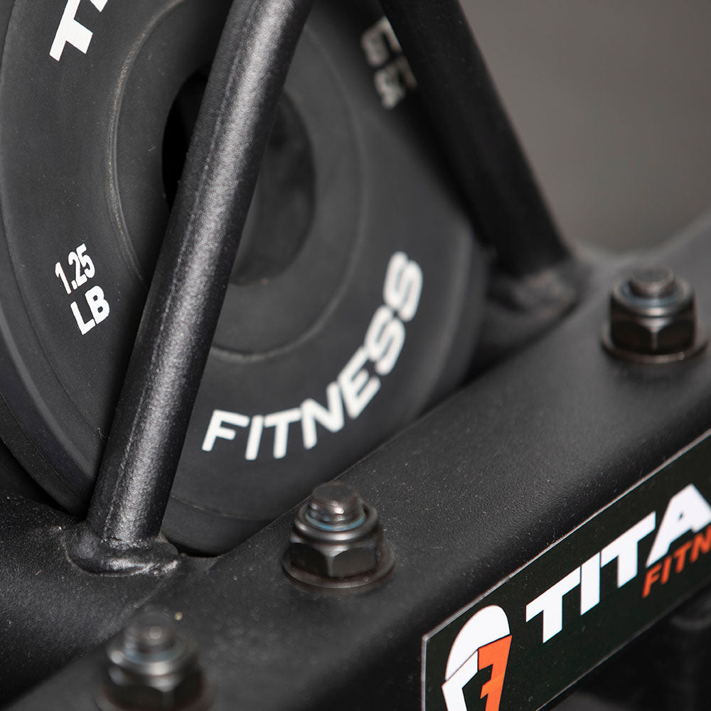 Horizontal Weight Plate Storage With Wheels - view 5
