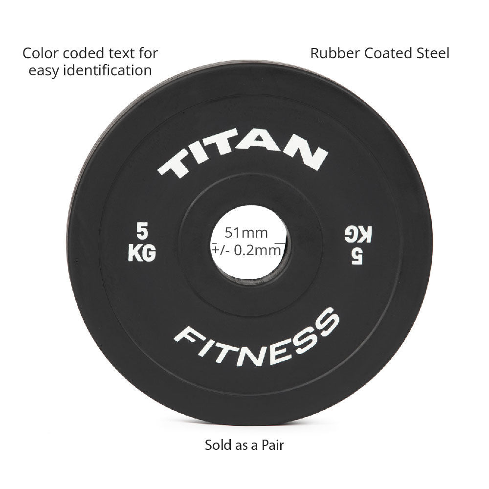 5 KG Pair Black Change Plates - view 3