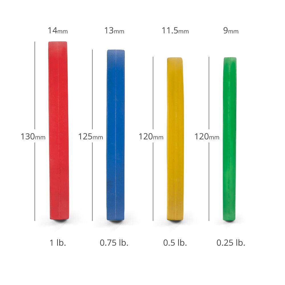 5 LB Set Color Fractional Plates - view 5