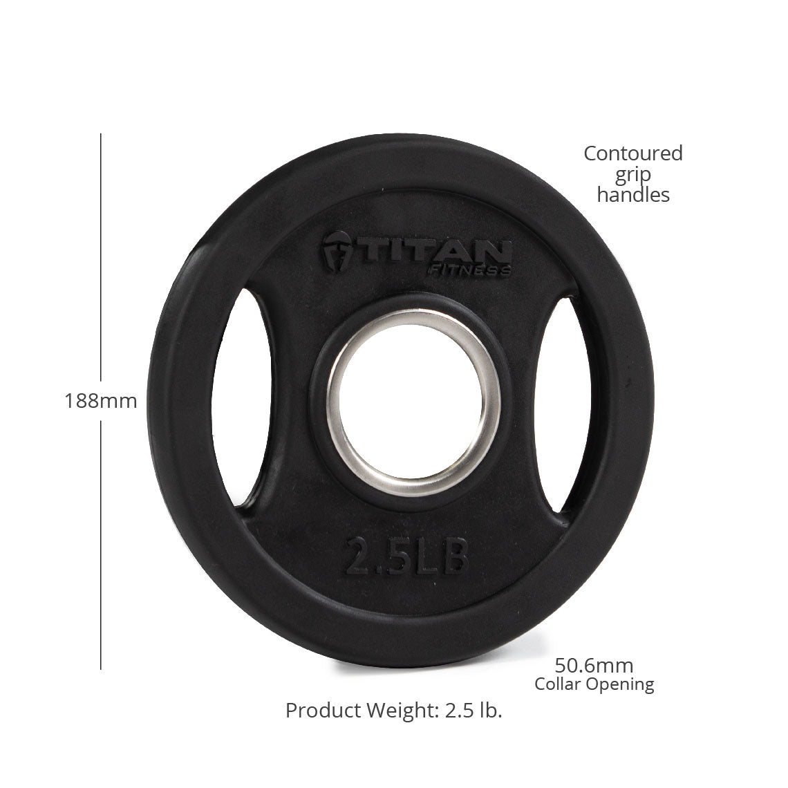 2.5 LB Pair Grip Plates - view 6