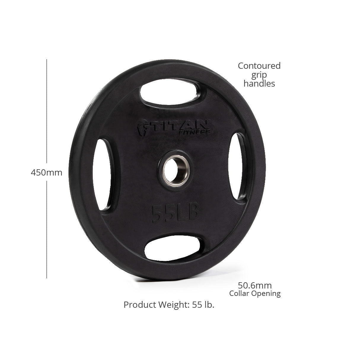 55 LB Single Grip Plate - view 6