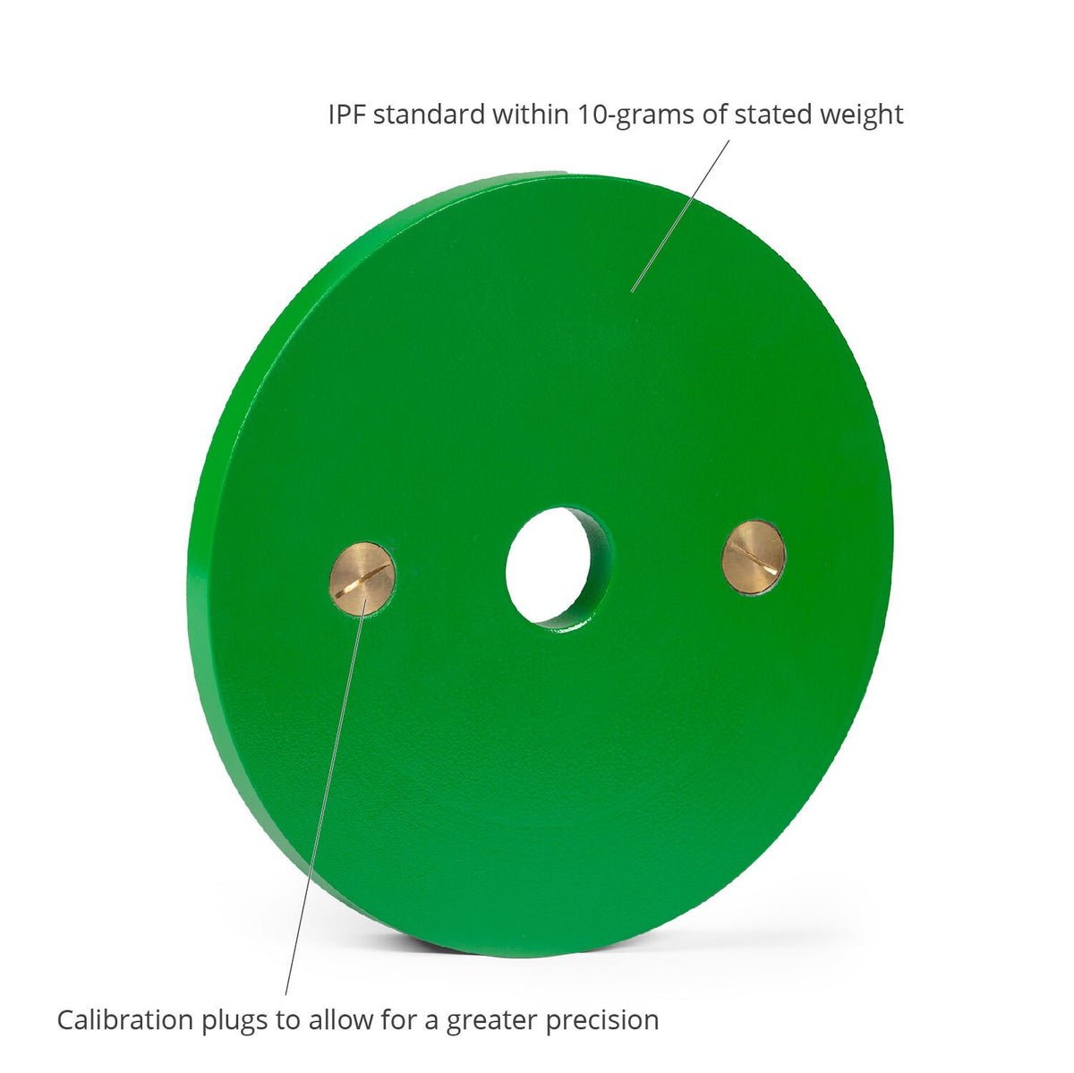 SCRATCH AND DENT - 10 KG Single Calibrated Steel Plate - FINAL SALE