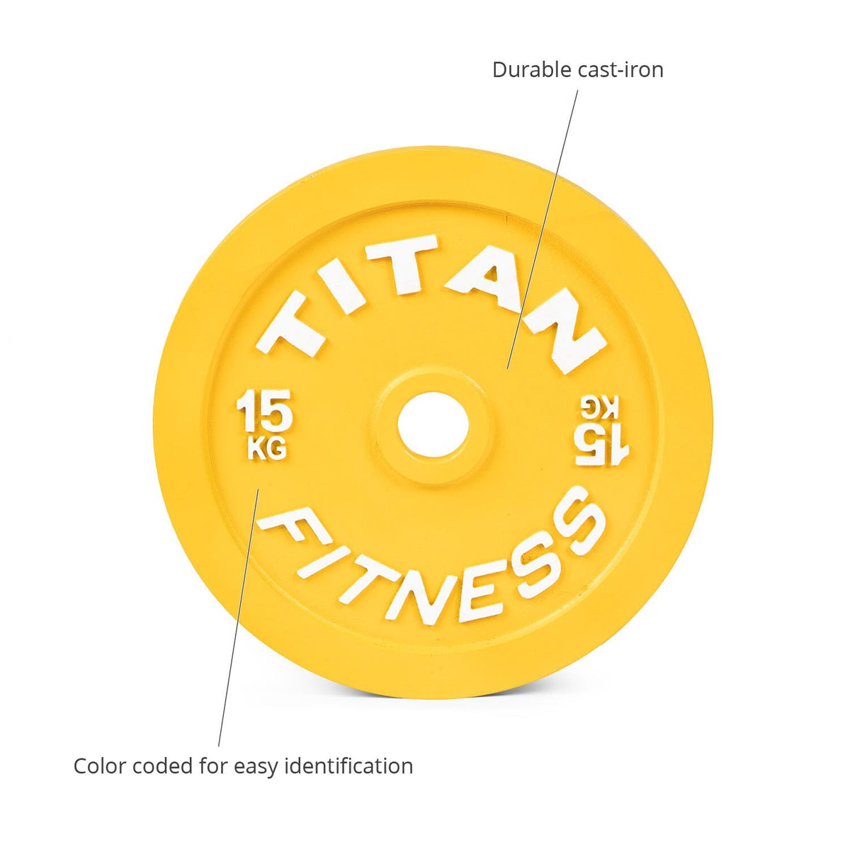 SCRATCH AND DENT - 15 KG Single Calibrated Steel Plate - FINAL SALE - view 2