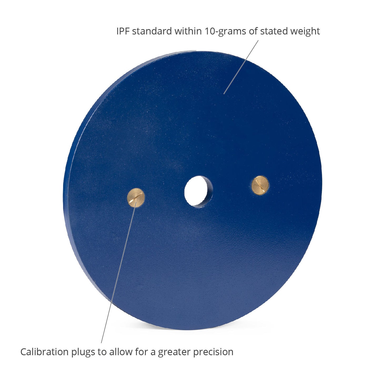 SCRATCH AND DENT - 20 KG Single Calibrated Steel Plate - FINAL SALE - view 3