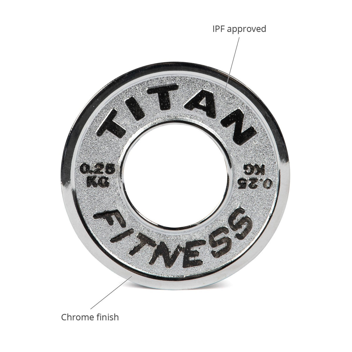 SCRATCH AND DENT - Pair of 0.25KG Calibrated Steel Plates - FINAL SALE