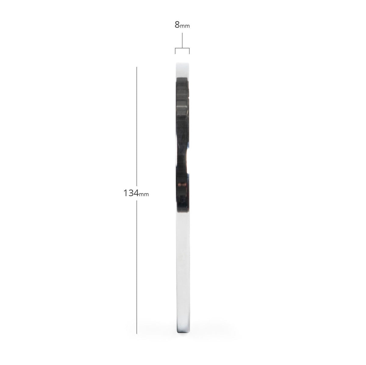 SCRATCH AND DENT - 0.5 KG Pair Calibrated Steel Plates - FINAL SALE - view 3