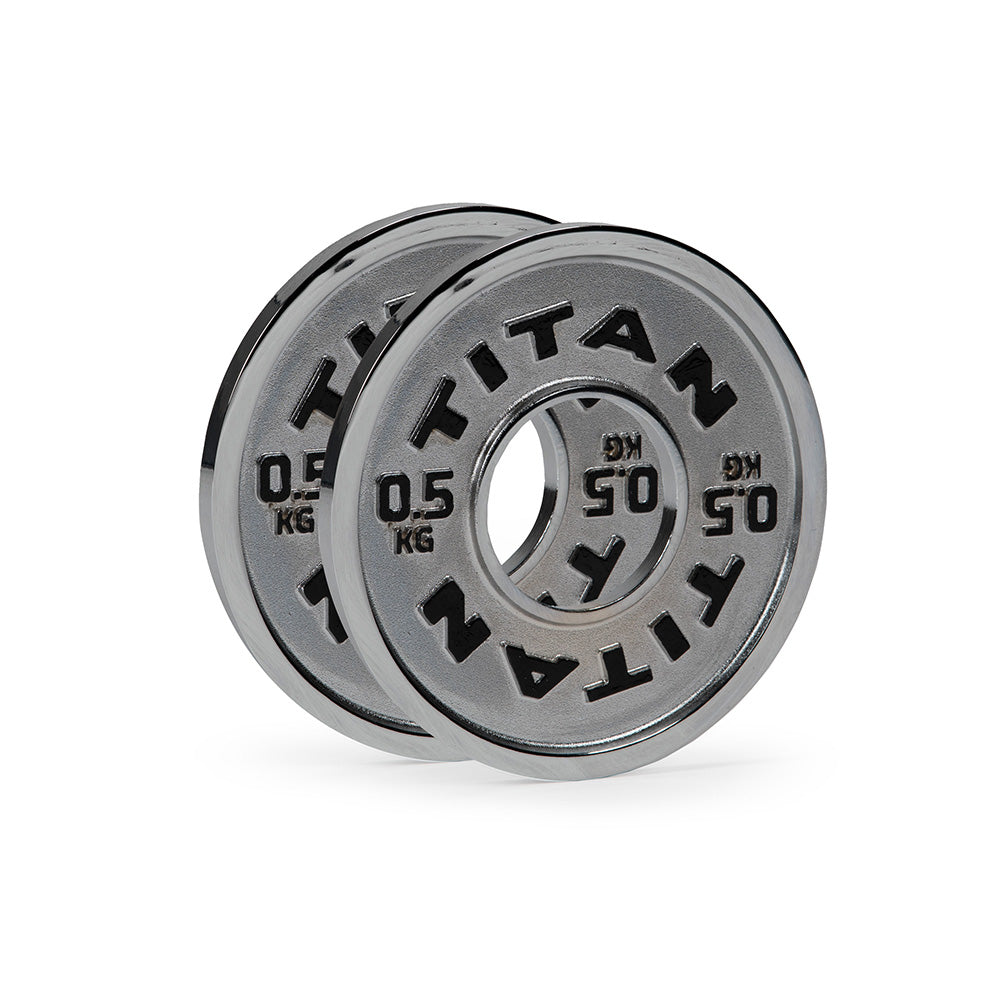 .5 KG Pair Calibrated Steel Plates - view 1