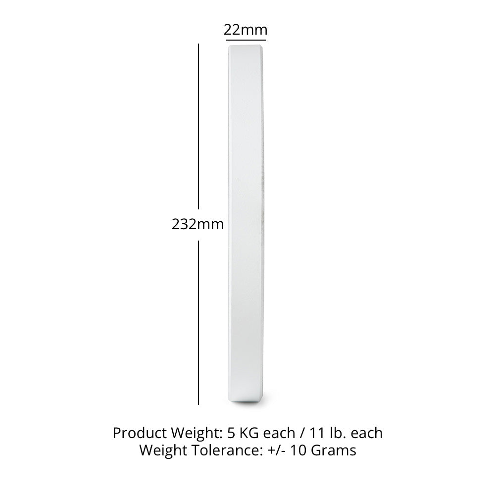 5 KG Single Calibrated Steel Plate - view 6