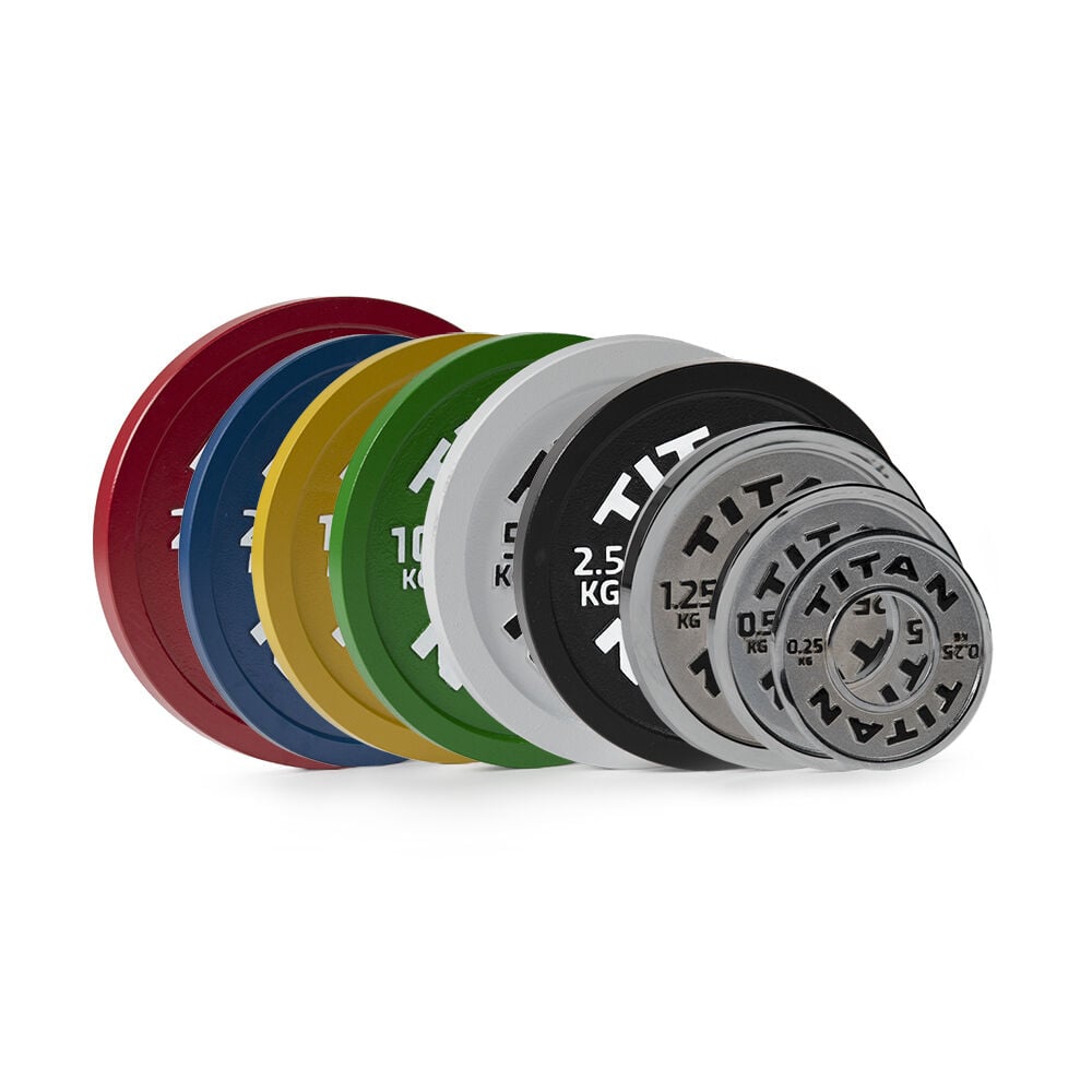 Scratch and Dent - 159 KG Set Calibrated Steel Plates - FINAL SALE - view 1