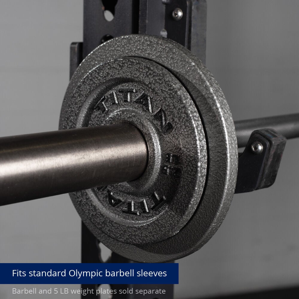 SCRATCH AND DENT - 2.5 LB Pair Silver Series Cast Iron Olympic Plates - FINAL SALE - view 4