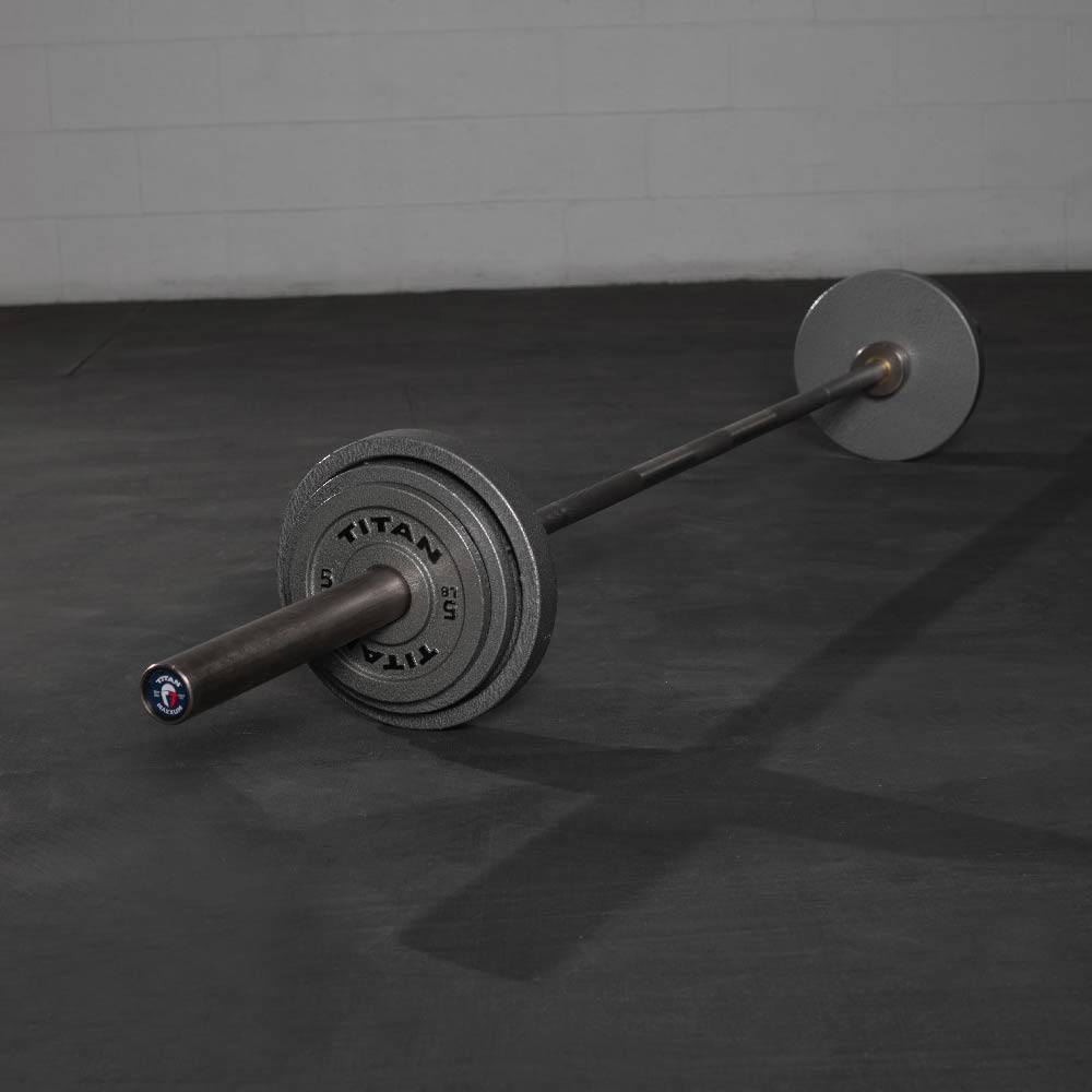5 LB Pair Cast Iron Olympic Plates