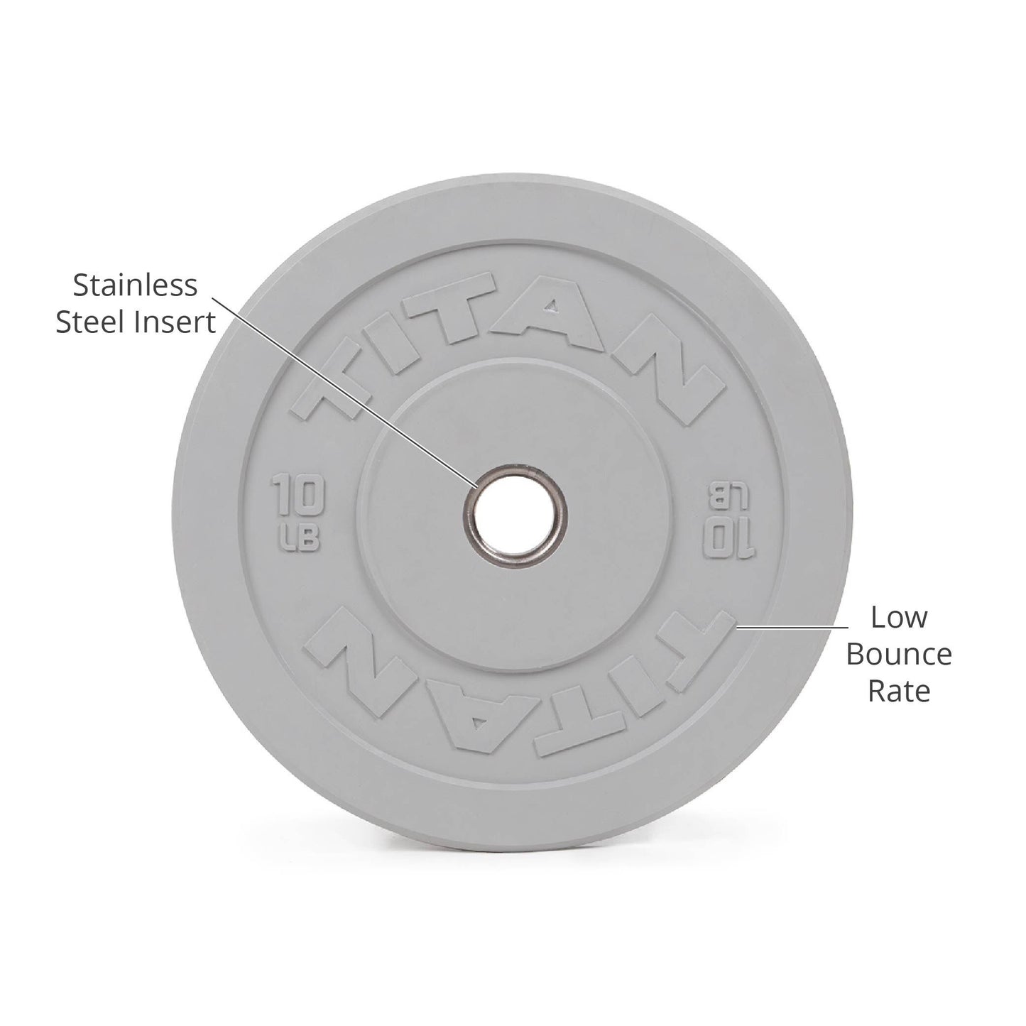 10 LB Pair Economy Color Bumper Plates - view 4