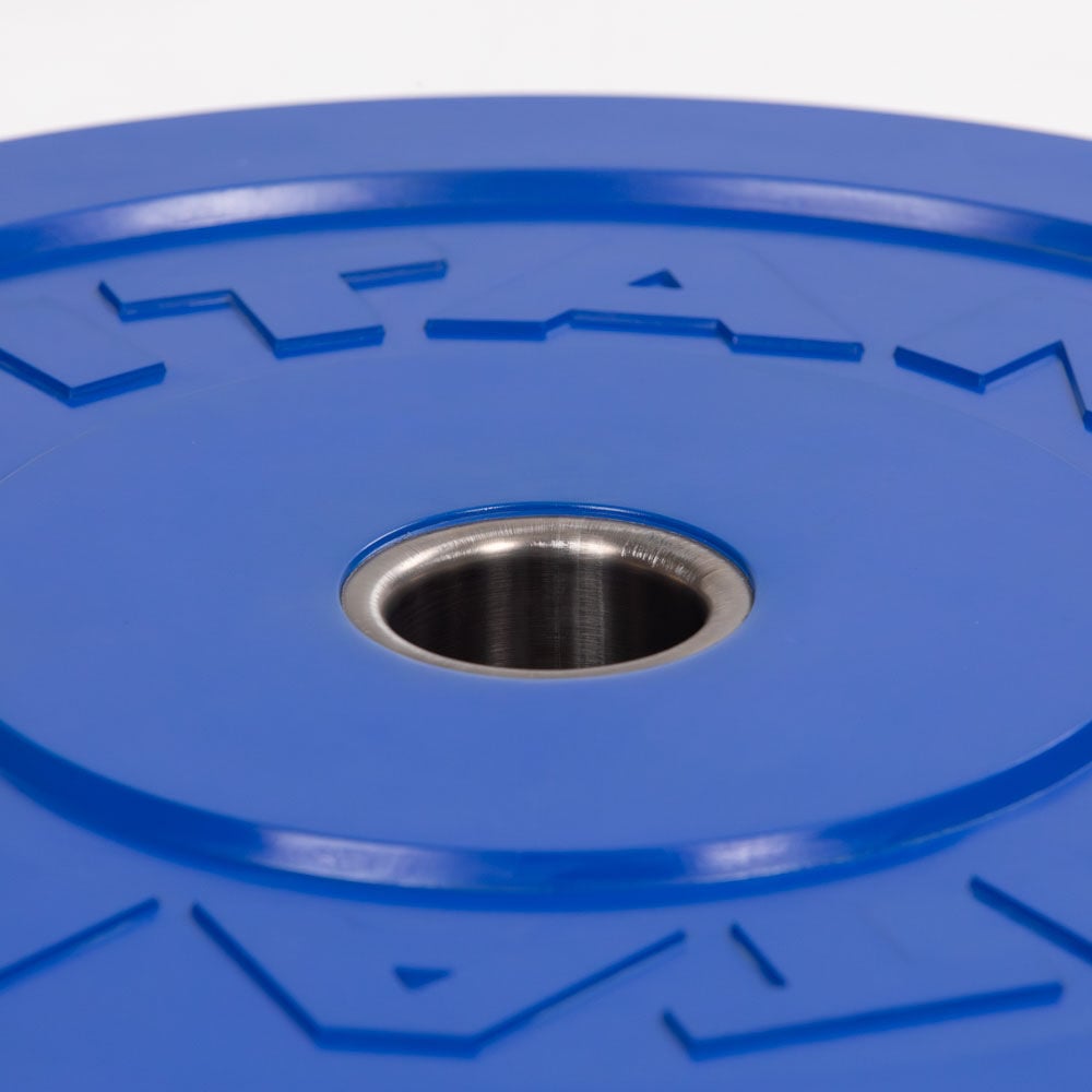 SCRATCH AND DENT - 45 LB Single Economy Color Bumper Plate - FINAL SALE - view 4