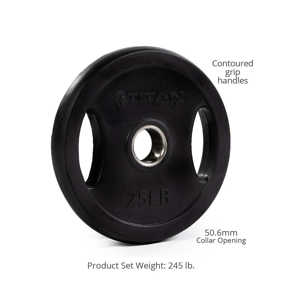 SCRATCH AND DENT - 245 LB Set Grip Plates - FINAL SALE - view 5