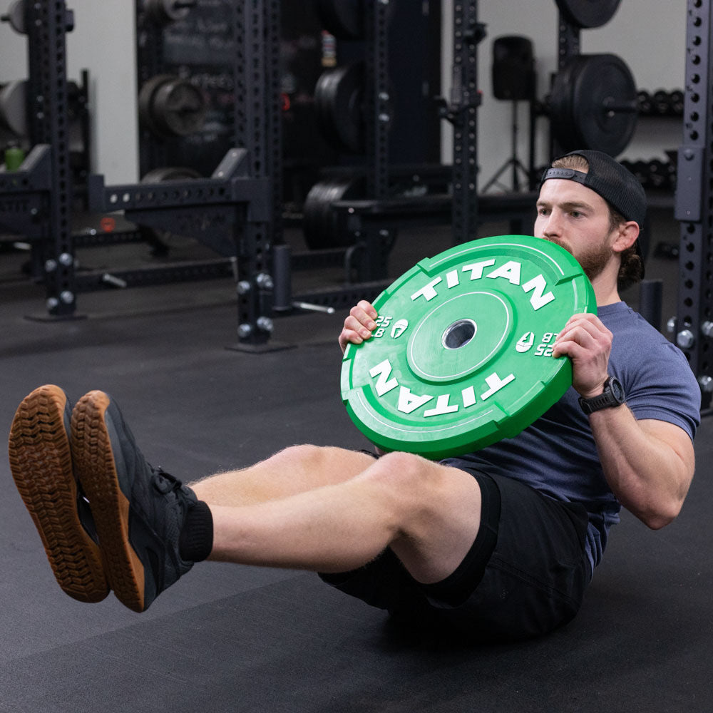 25 LB Pair EZ-Grip Color Bumper Plates - view 3