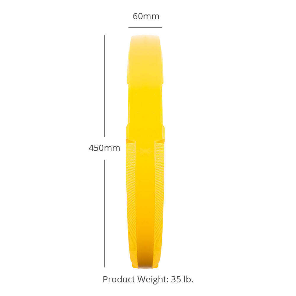 35 LB Single EZ-Grip Color Bumper Plate - view 8