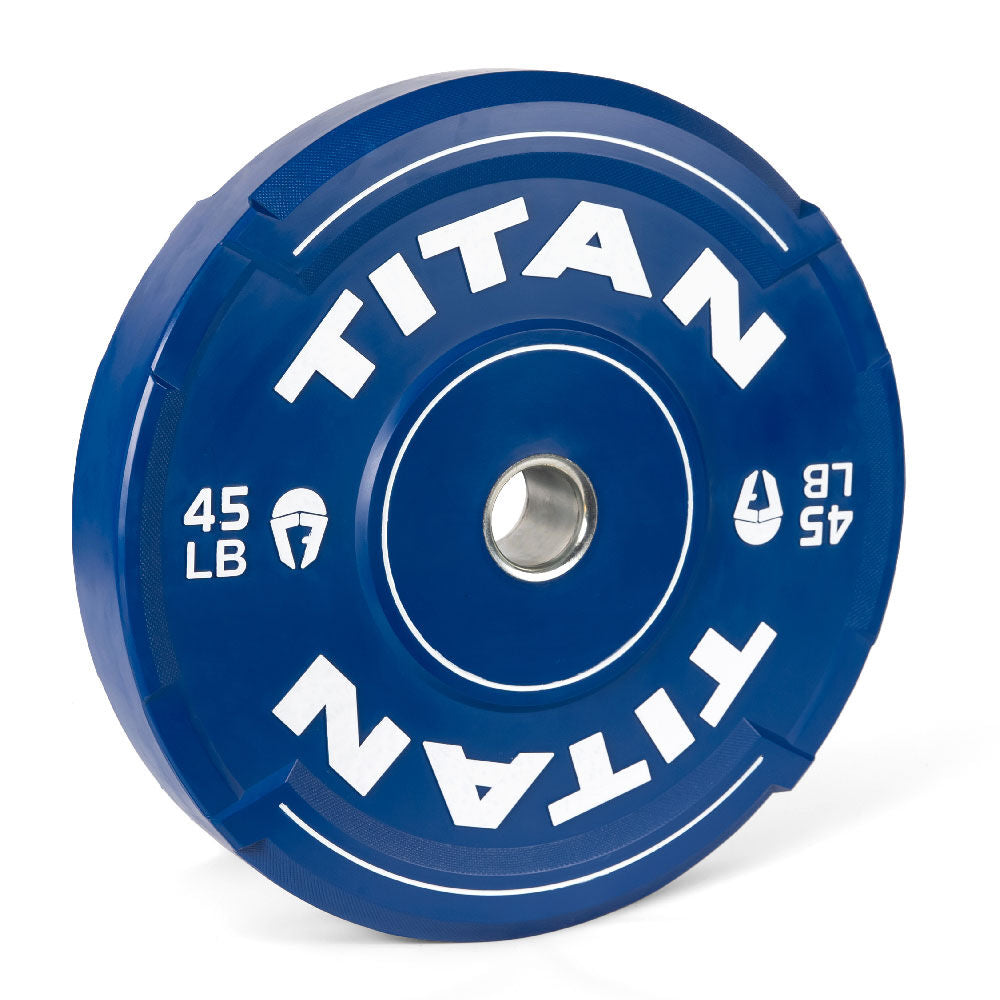 45 LB Single EZ-Grip Color Bumper Plate - view 1