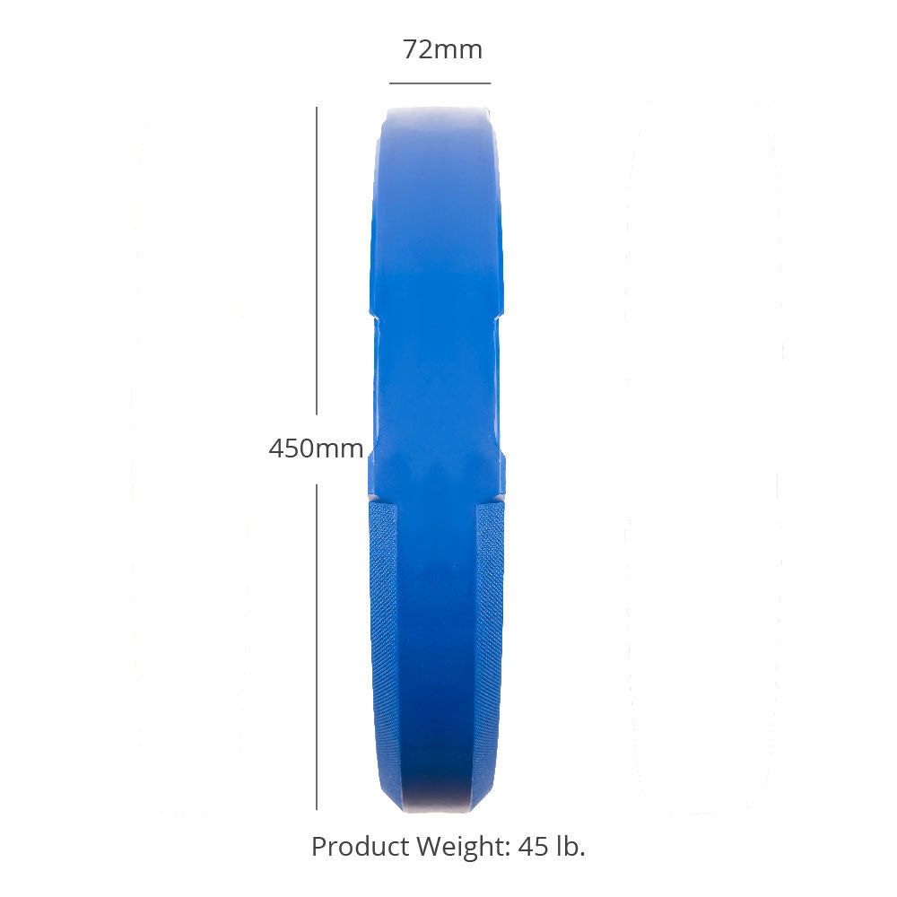 45 LB Single EZ-Grip Color Bumper Plate - view 11