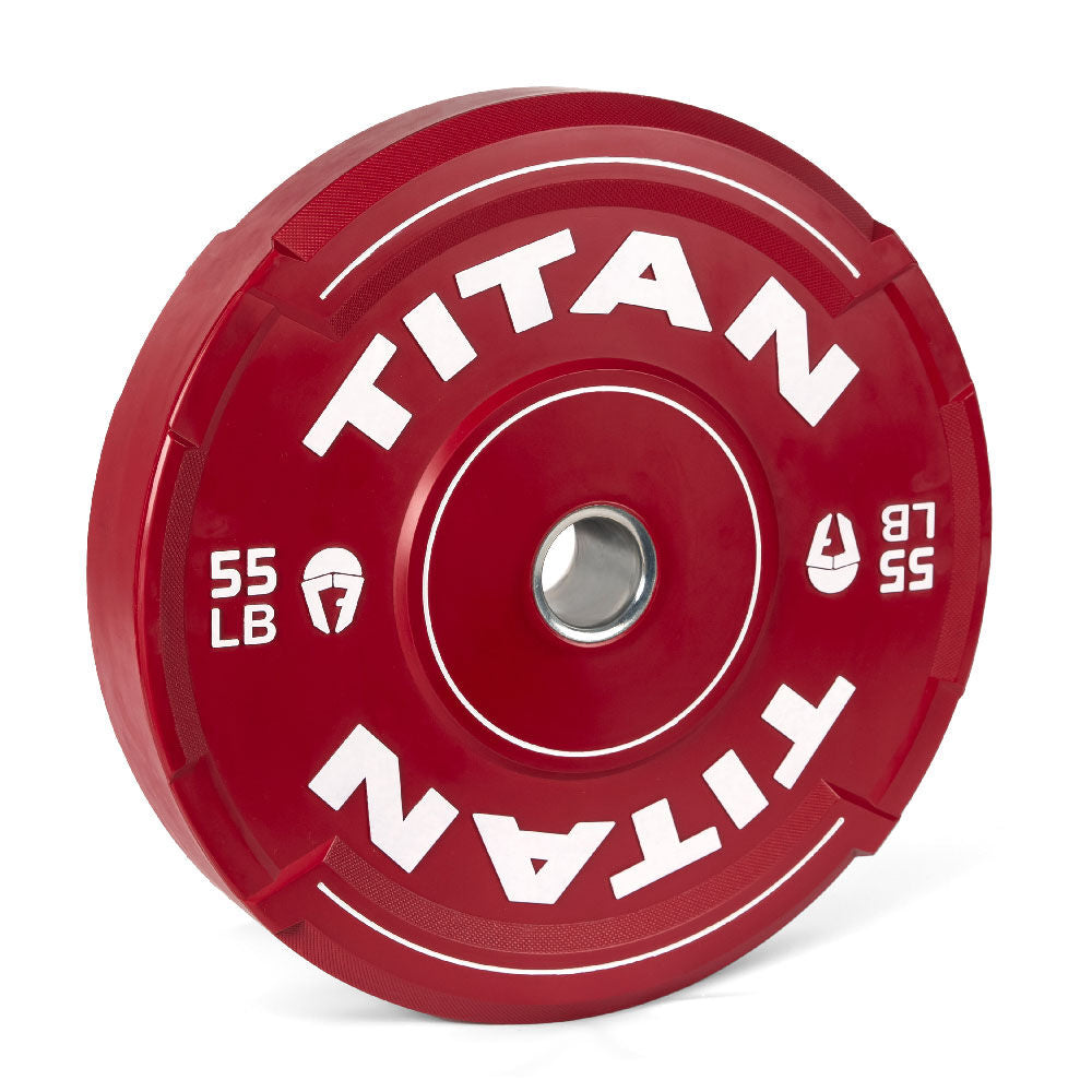 55 LB Single EZ-Grip Color Bumper Plate - view 1