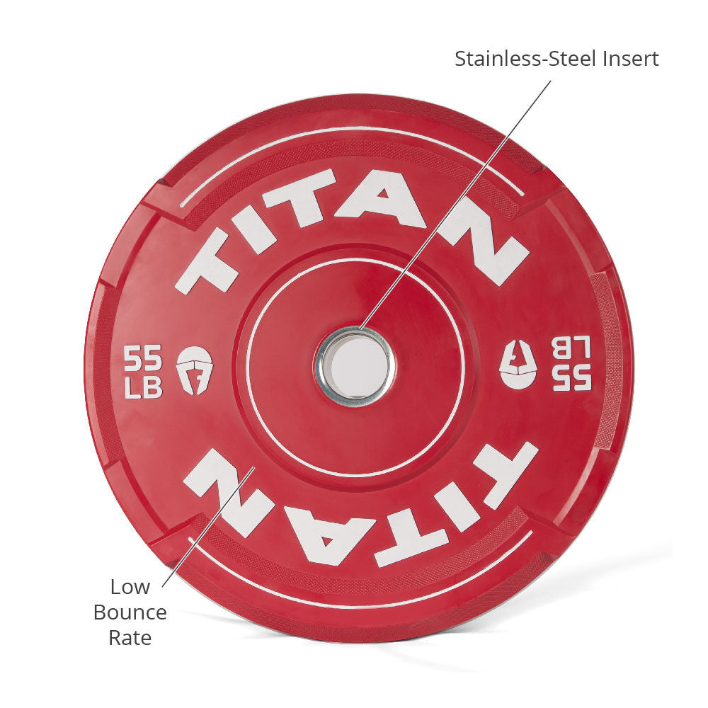 55 LB Single EZ-Grip Color Bumper Plate - view 7