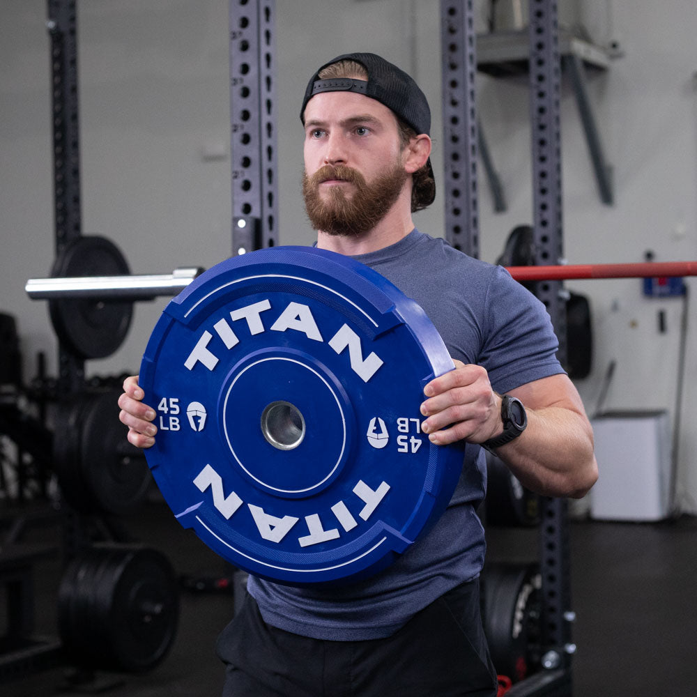 230 LB Set EZ-Grip Color Bumper Plates - view 8