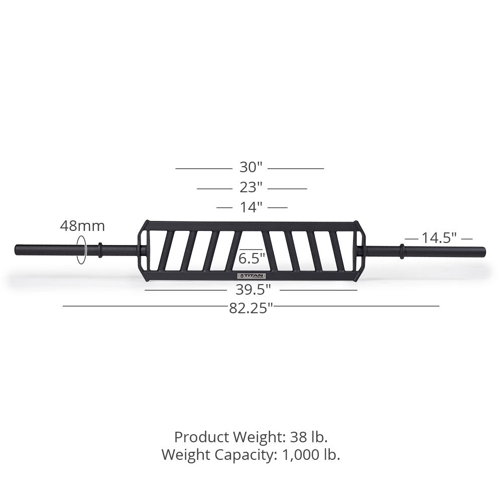 Angled Multi-Grip Barbell - view 9