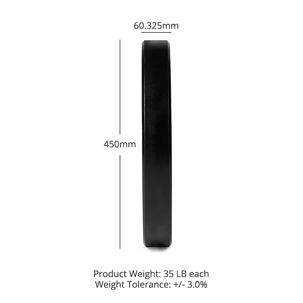 35 LB Single Economy Bumper Plate - view 8