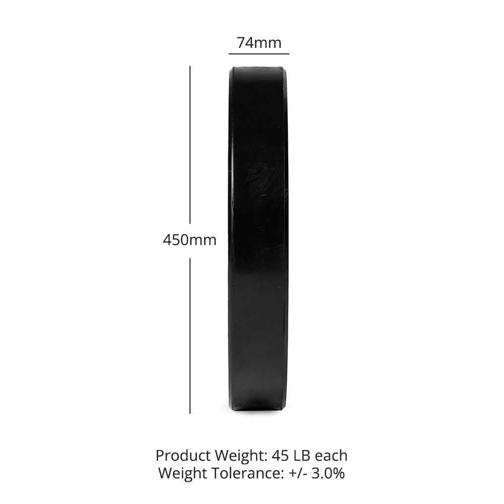 45 LB Single Economy Bumper Plate - view 8