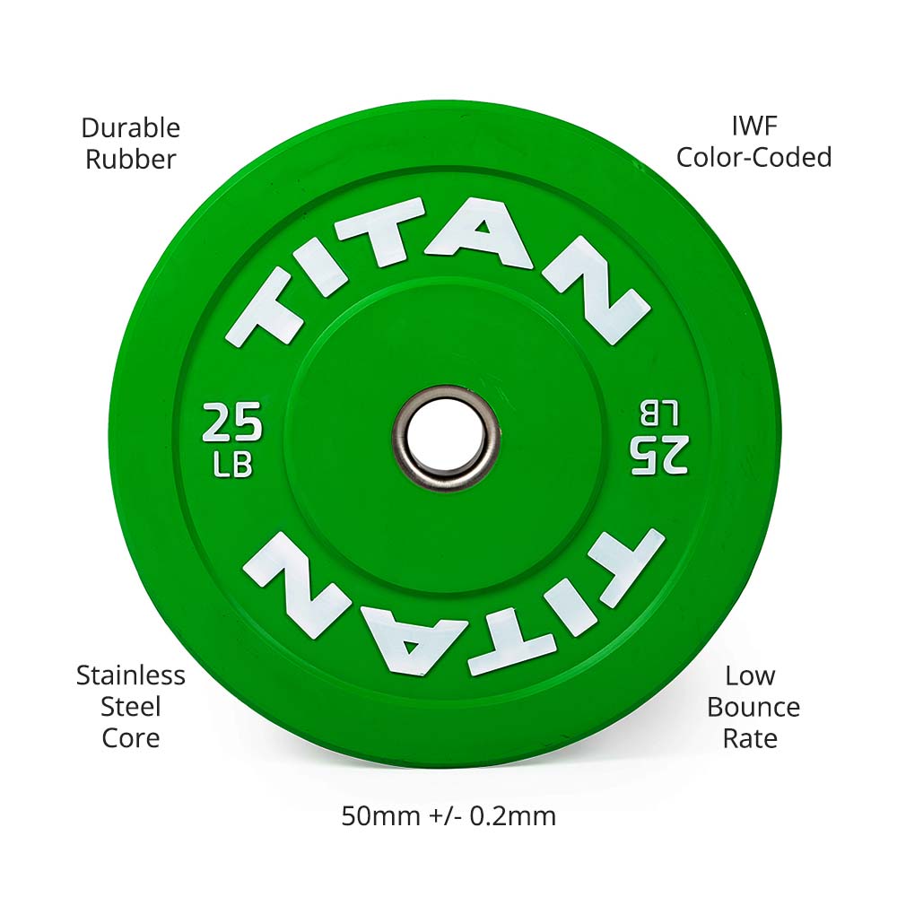 25 LB Pair Economy Color Bumper Plates - view 7