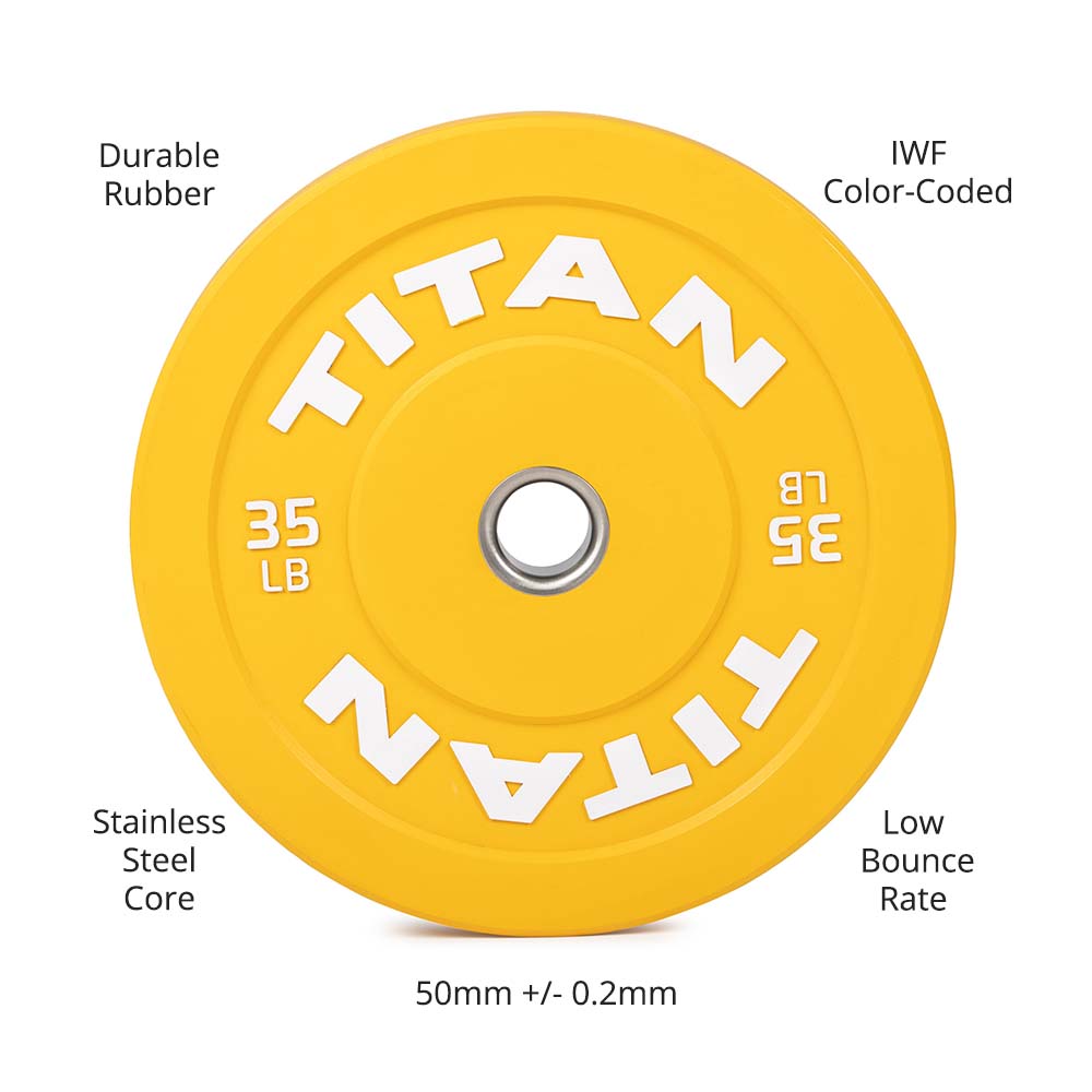 35 LB Single Economy Color Bumper Plate - view 7