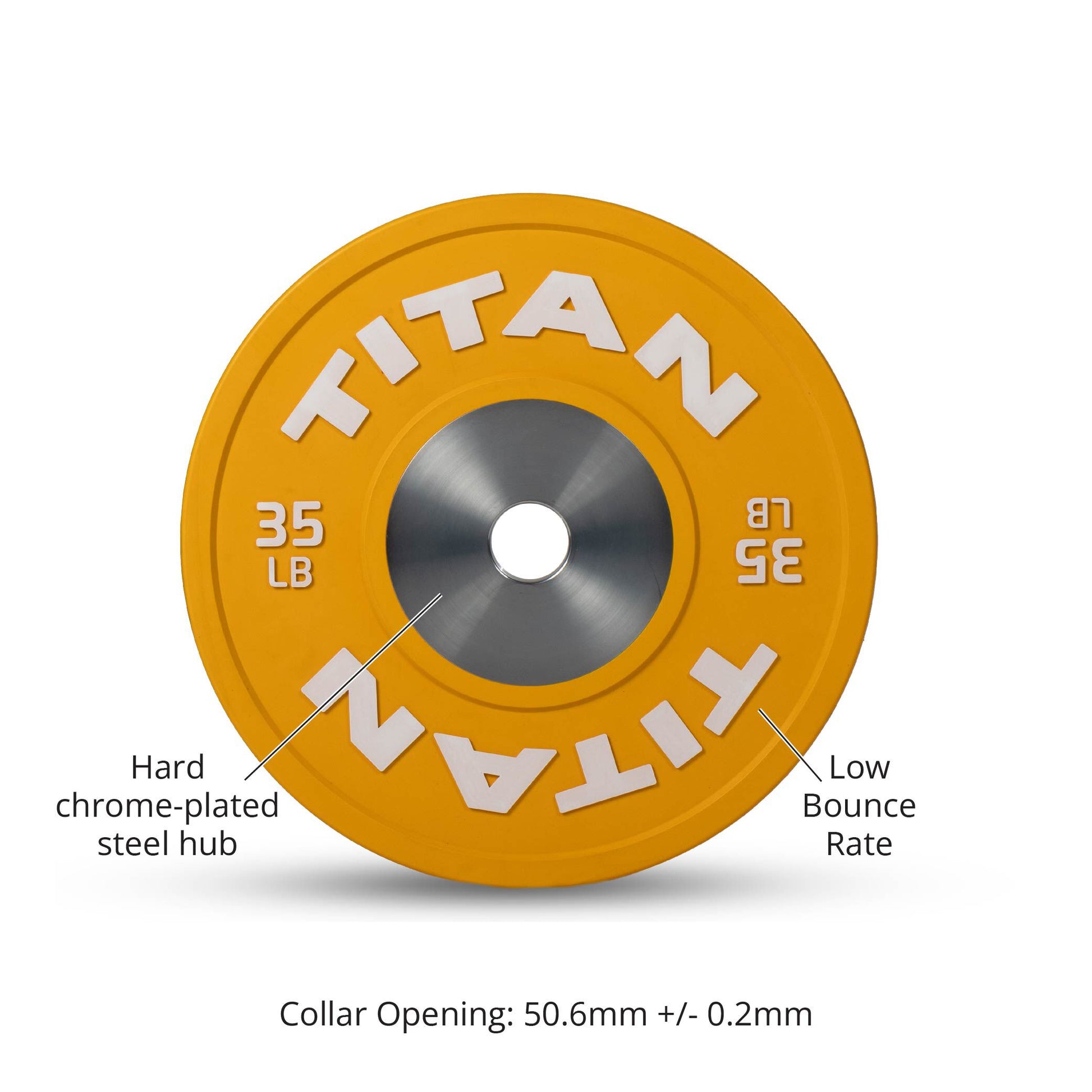 Scratch and Dent - 35 LB Single Elite Color Competition Plate - FINAL SALE