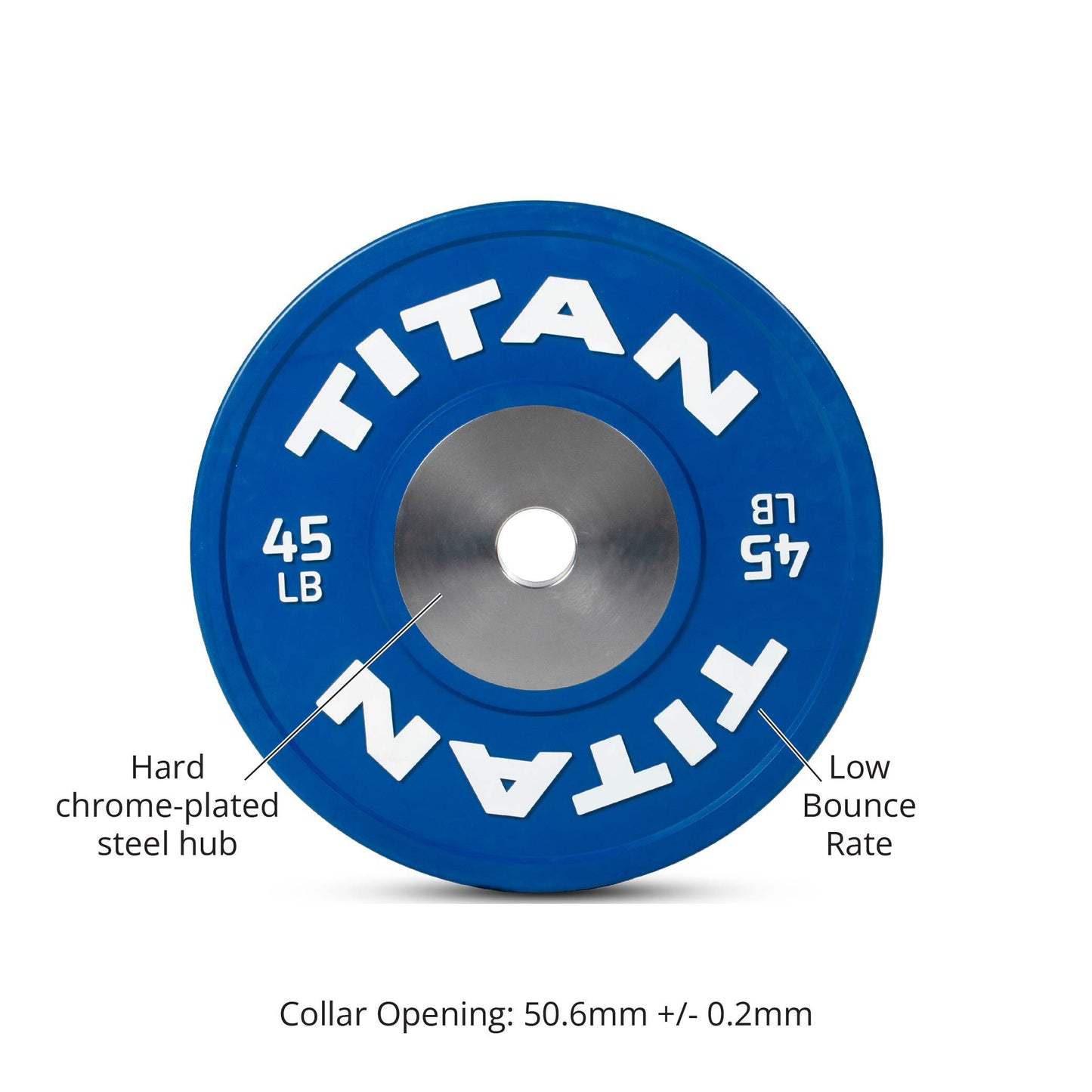 45 LB Single Elite Color Competition Plate - view 8