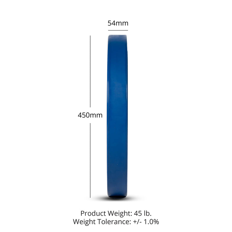 45 LB Single Elite Color Competition Plate