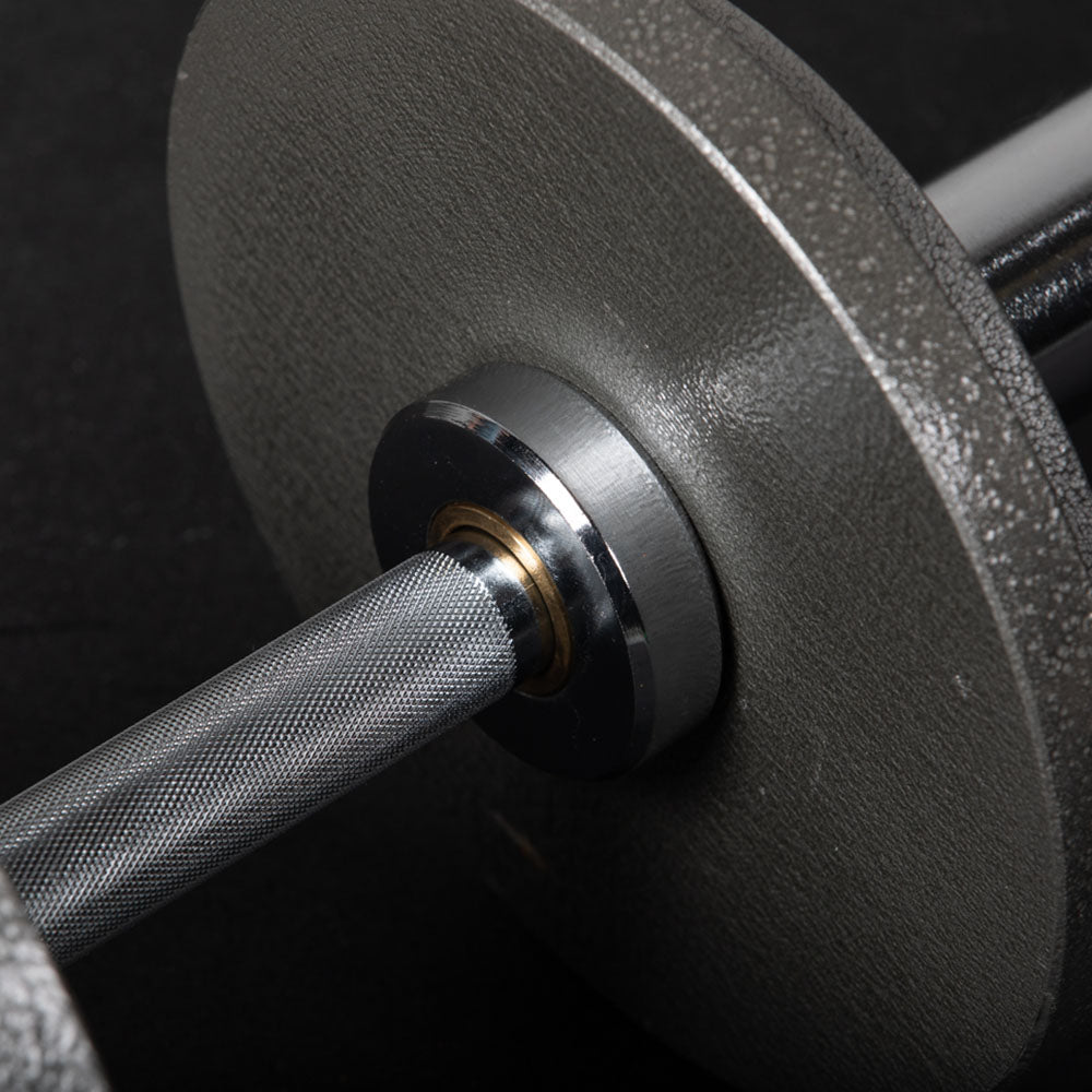 Loadable 20" Olympic Dumbbell Handles - Pair - view 6