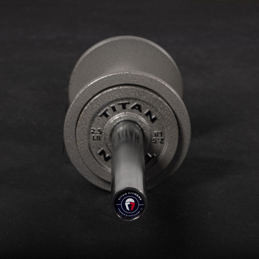 Loadable 36" Olympic Dumbbell Handle - Single