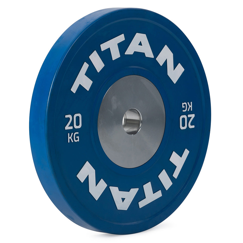 Scratch and Dent, 20 KG Blue Elite Color Olympic Bumper Plate